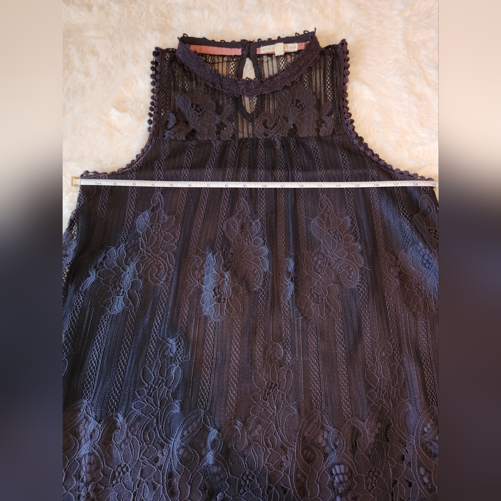 Deep purple dress tank top - Picture 6 of 7